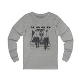 MOOD - WHITE UNISEX LONG SLEEVE T-SHIRT
