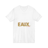 EAUX GOLD UNISEX V-NECK T-SHIRTS