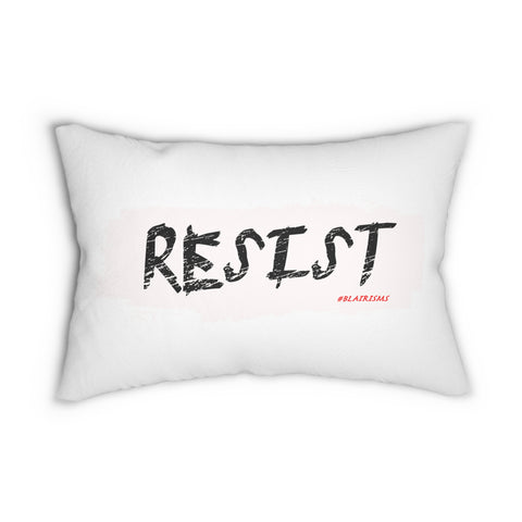 RESIST - WHITE LUMBAR PILLOW