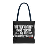 HEAL YOUR WOUNDS TOTE BAG