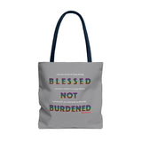 BLACK WOMAN RAINBOW TOTE BAG