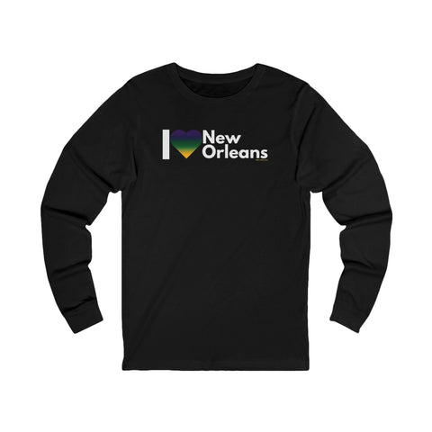 I 💜 New Orleans New Orleans UNISEX LONG SLEEVE T-SHIRT