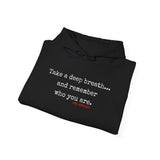 TAKE A DEEP BREATH (CLEAN) UNISEX HOODIE