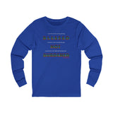 BLACK MAN RAINBOW UNISEX LONGSLEEVE T-SHIRTS