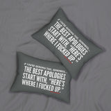 BEST APOLOGIES LUMBAR PILLOW