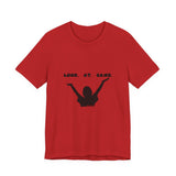 LOOK AT GAWD WHITE UNISEX SHORT SLEEVE