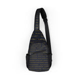 BLACK MAGIC - BLACK GOLD SLING BAG