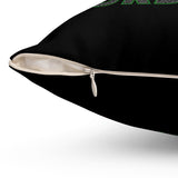 BLACK MAN RBG THROW PILLOW