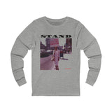 STAND - BLACK UNISEX LONG SLEEVE T-SHIRT