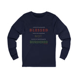 BLACK MAN RBG LONGSLEEVE T-SHIRTS