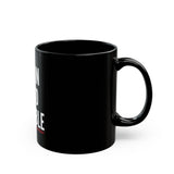 GET IN GOOD TROUBLE - WHITE CERAMIC MUG - BLACK 15OZ
