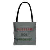 BLACK MAN RBG TOTE BAG