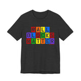 ALLBLOCKSMATTER Multi UNISEX SHORT SLEEVE T-SHIRT