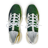 EAUX - BLACK ON MARDI GRAS MESH SNEAKERS