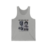 FIGHT - WHITE UNISEX TANK TOP