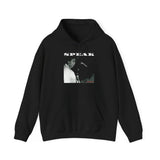 SPEAK - WHITE UNISEX HOODIE