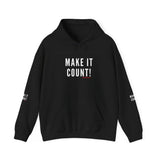 MAKE IT COUNT UNISEX HOODIE