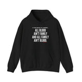 ALL BLOOD UNISEX HOODIE