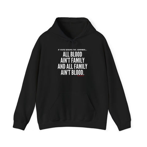 ALL BLOOD UNISEX HOODIE