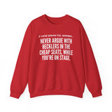 HECKLERS UNISEX SWEATSHIRT