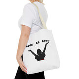 LOOK AT GAWD WHITE TOTE BAG