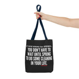SPRING CLEANING TOTE BAG