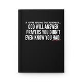 GOD WILL ANSWER JOURNAL