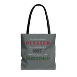 BLACK WOMAN RBG TOTE BAG