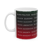 BLACK MAGIC - RBG CERAMIC MUG WHITE 110Z, 150Z