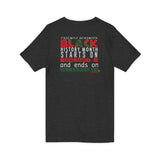 FRIENDLY REMINDER UNISEX V-NECK T-SHIRT