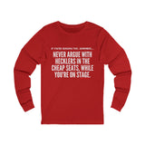 HECKLERS UNISEX LONGSLEEVE T-SHIRT