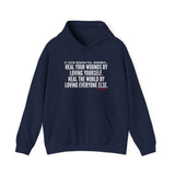 HEAL YOUR WOUNDS UNISEX HOODIE