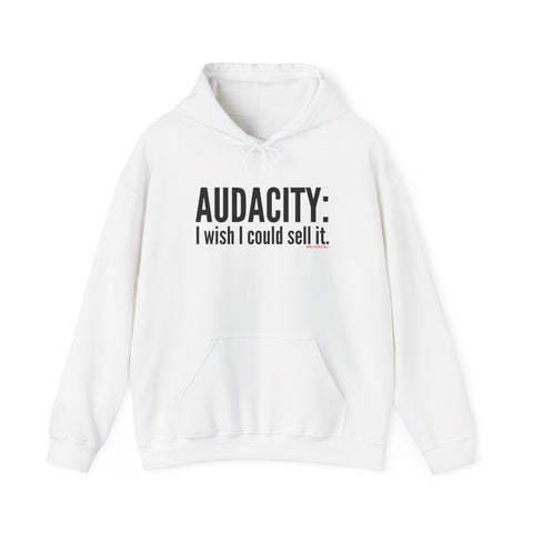 Audacity_Black UNISEX HOODIE