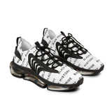 BLACK MAGIC - BLACK LETTERS MESH SNEAKERS