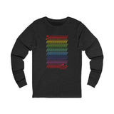 BIIIIIIITCH RAINBOW UNISEX LONG SLEEVE T SHIRTS
