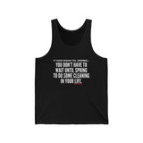 SPRING CLEANING UNISEX TANK TOP