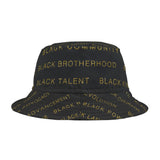 BLACK MAGIC - BLACK GOLD AOP BUCKET HAT