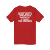 FIGURE OUT UNISEX V-NECK T-SHIRT