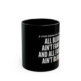 ALL BLOOD CERAMIC MUG BLACK 110Z 150Z
