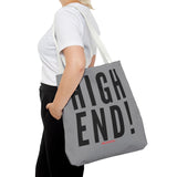 HIGH END BLACK TOTE BAG