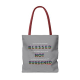 BLACK WOMAN RAINBOW TOTE BAG