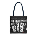 TAKE AIM TOTE BAG