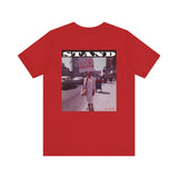 STAND - WHITE UNISEX SHORT SLEEVE T-SHIRT