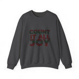 COUNT IT ALL JOY-RBG UNISEX SWEATSHIRTS