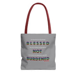 BLACK WOMAN RAINBOW TOTE BAG
