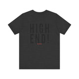 HIGH END BLACK UNISEX SHORT SLEEVE T-SHIRTS