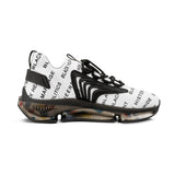 BLACK MAGIC - BLACK LETTERS MESH SNEAKERS
