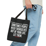 WEED THEMSELVES OUT TOTE BAG
