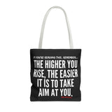 TAKE AIM TOTE BAG
