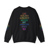 MEANING OF PRIDE UNISEX SWEATSHIRTS